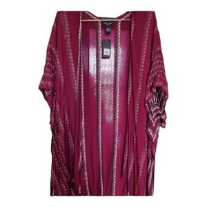 Marcus Adler Shrug Burgundy One Size